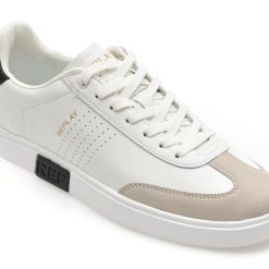 Pantofi sport REPLAY alb-negru