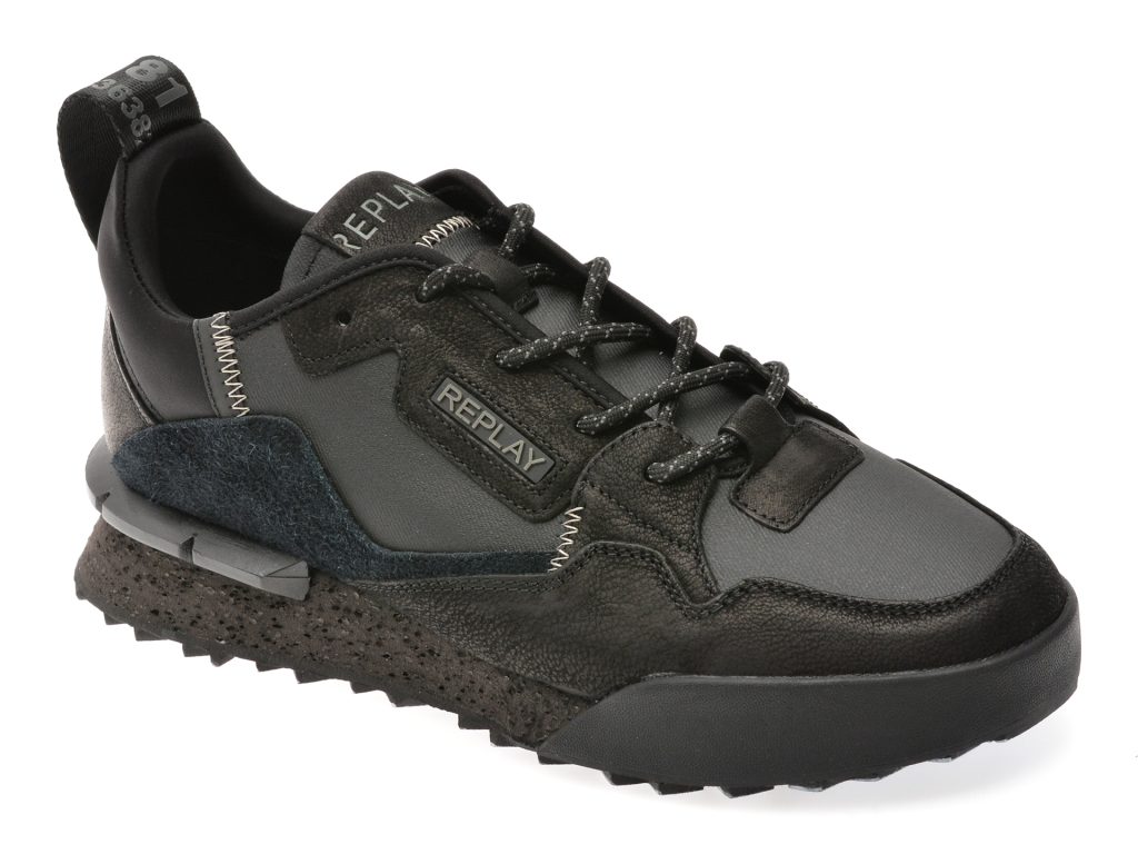 Pantofi sport REPLAY negri