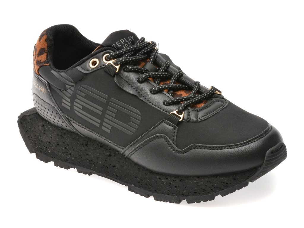 Pantofi sport REPLAY negri