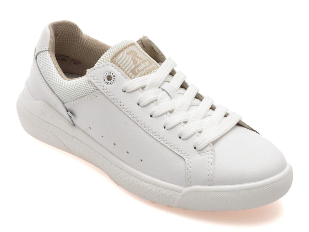 Pantofi sport RIEKER albi