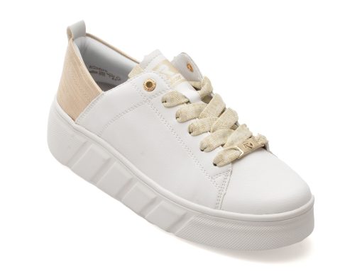 Pantofi sport RIEKER albi