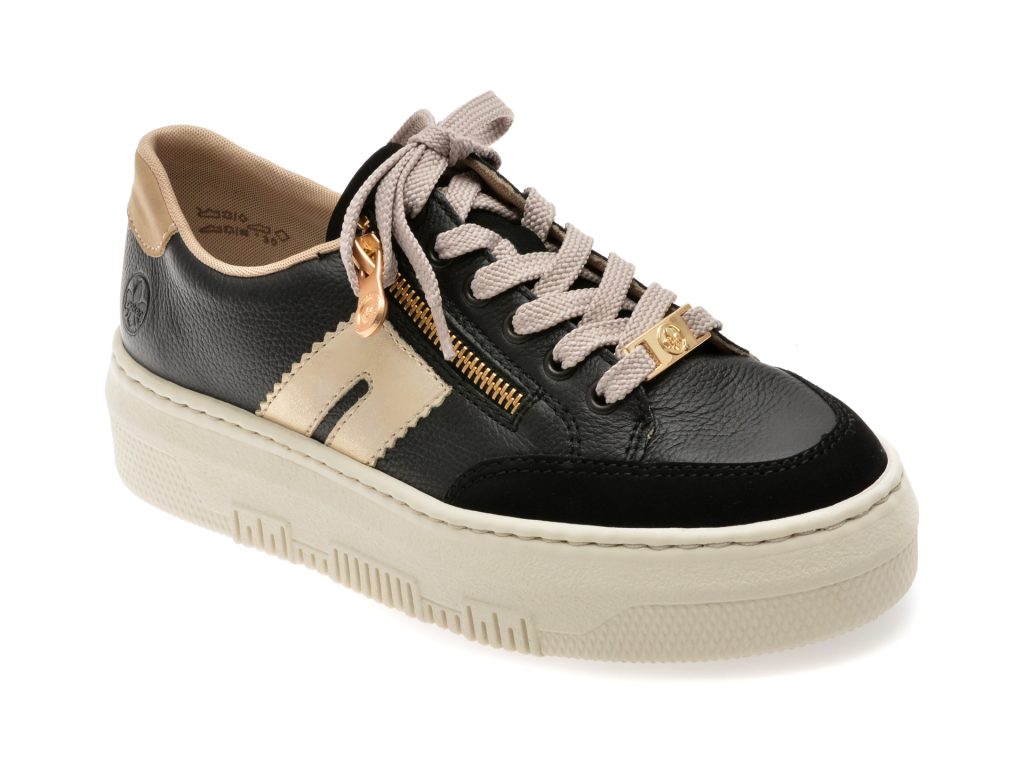 Pantofi sport RIEKER negri