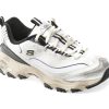 Pantofi sport SKECHERS alb-negru