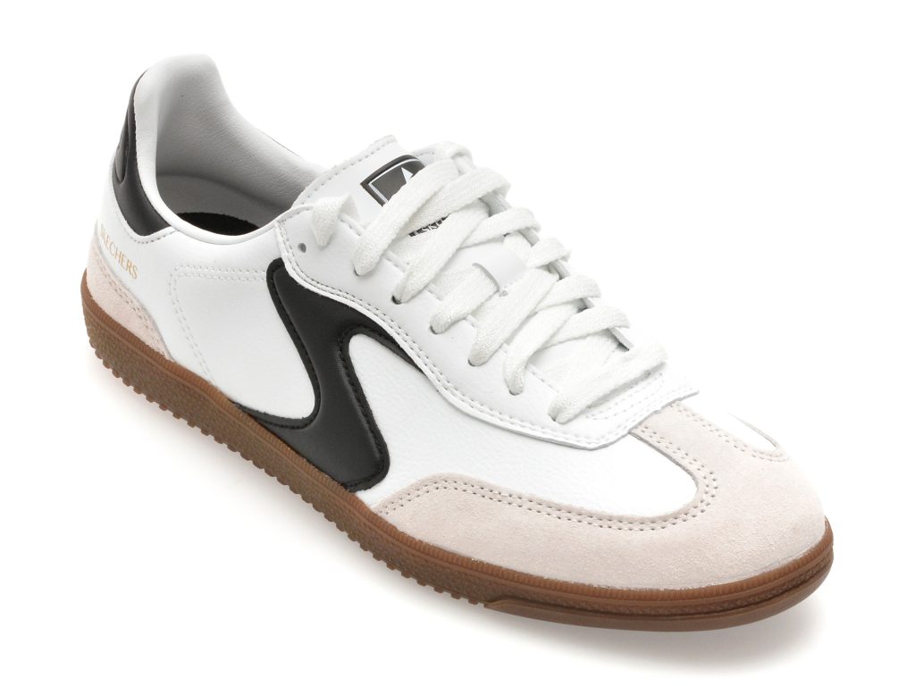 Pantofi sport SKECHERS alb-negru