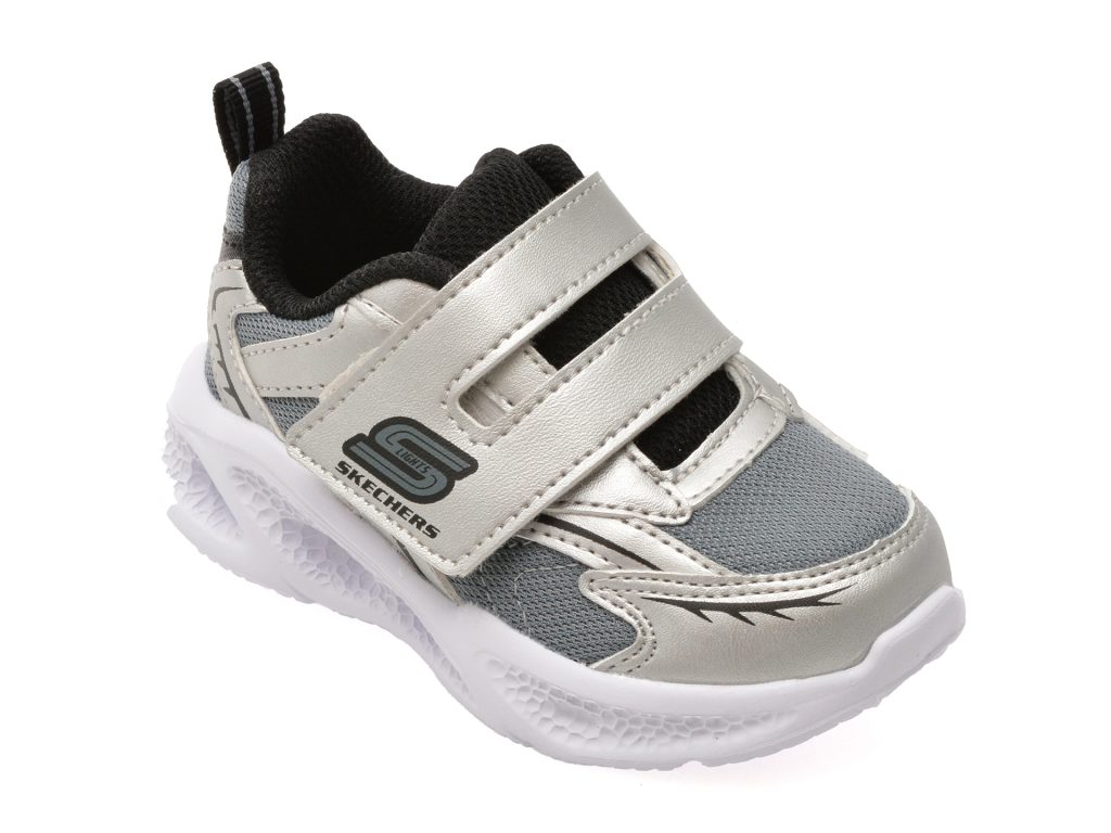 Pantofi sport SKECHERS argintii
