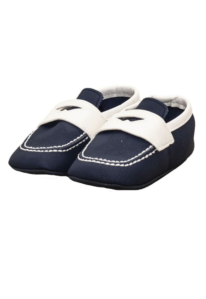 Pantofiori baietei -  piele ecologica - bleumarin - 1797 - 19 - Bleumarin-BAIETI/INCALTAMINTE/Botine si ghete-INCALTAMINTE/Botine si ghete