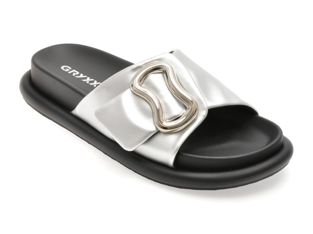 Papuci GRYXX argintii