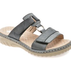 Papuci RIEKER bleumarin