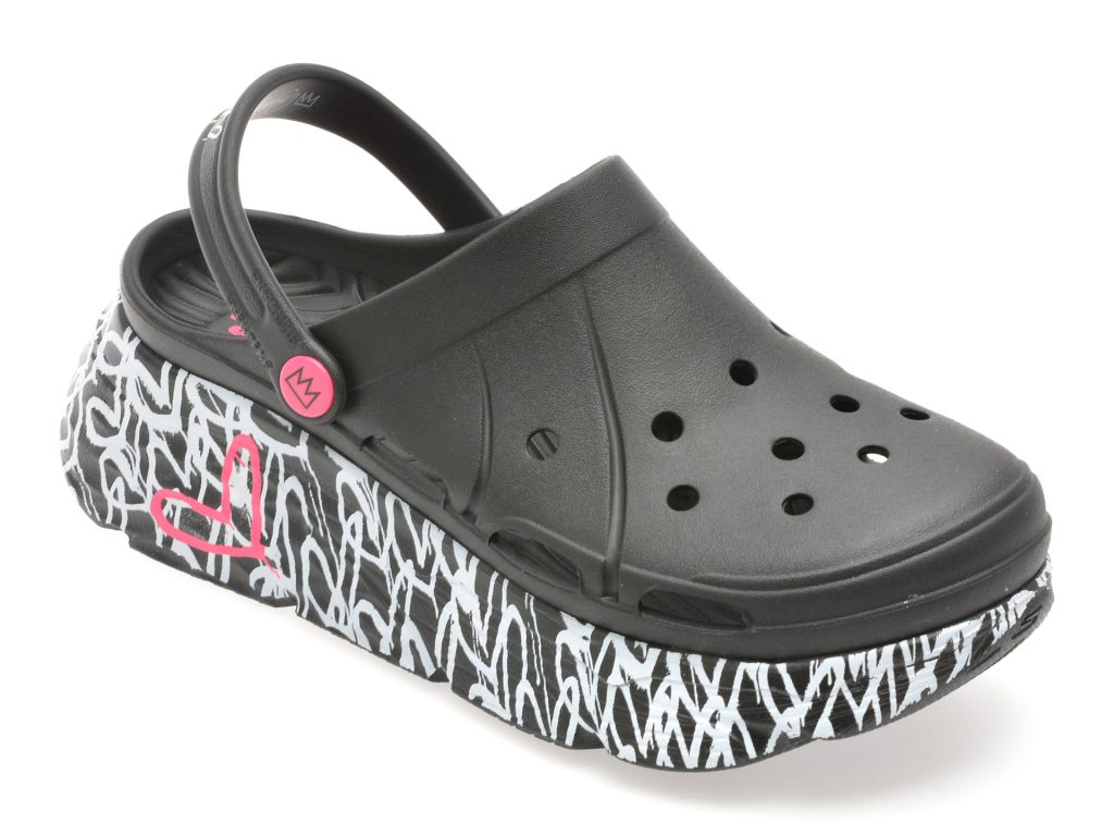 Papuci SKECHERS negri