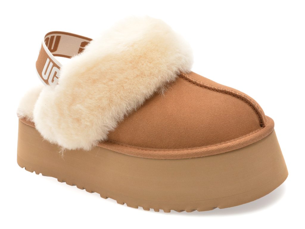 Papuci UGG maro