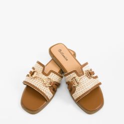 Papuci dama Belle Camel 3
