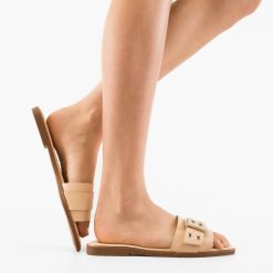 Papuci dama Dalton Bej-Sandale-Sandale