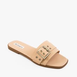 Papuci dama Dalton Bej 3