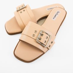 Papuci dama Dalton Bej 4