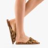 Papuci dama Gentry Animal Print-Sandale-Sandale