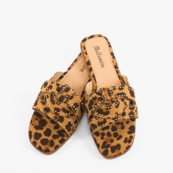 Papuci dama Gentry Animal Print 3