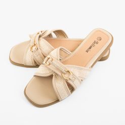 Papuci dama Gibson Bej 3