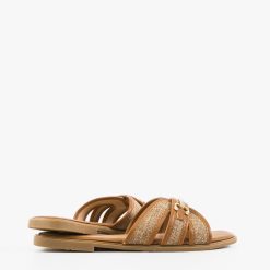 Papuci dama Gibson Camel 2