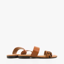 Papuci dama Leena Animal Print 3