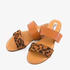 Papuci dama Leena Animal Print 4
