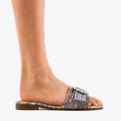 Papuci dama Saul Albastri 7