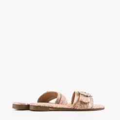 Papuci dama Saul Khaki 2