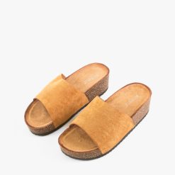 Papuci dama Tapan Camel 4