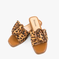 Papuci dama Wang Animal Print 3
