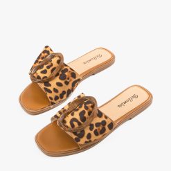 Papuci dama Wang Animal Print 4