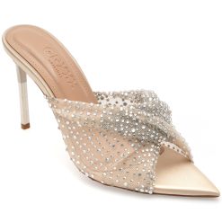 Papuci eleganti GRYXX bej