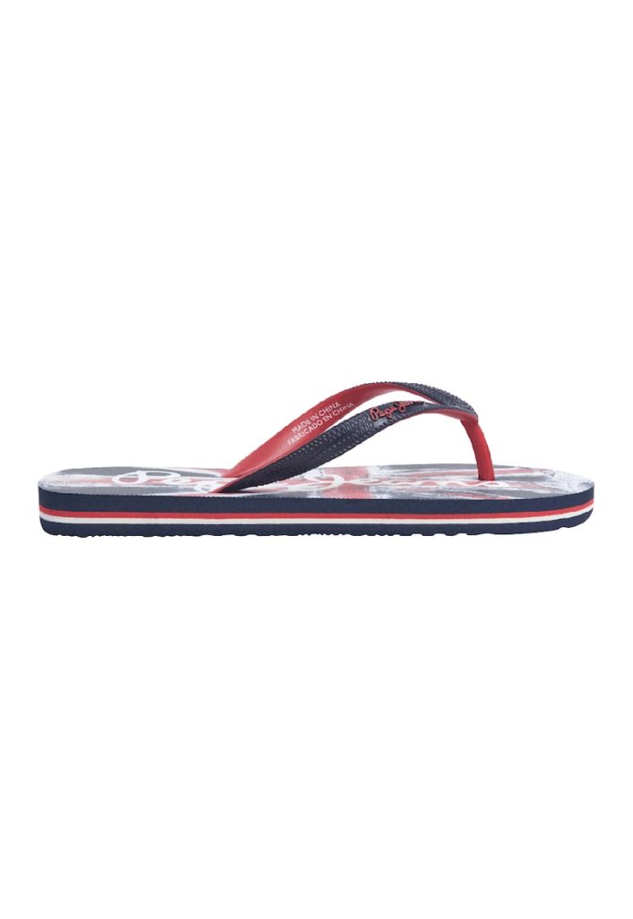 Papuci flip-flop cu logo-FETE/INCALTAMINTE/Papuci-INCALTAMINTE/Papuci