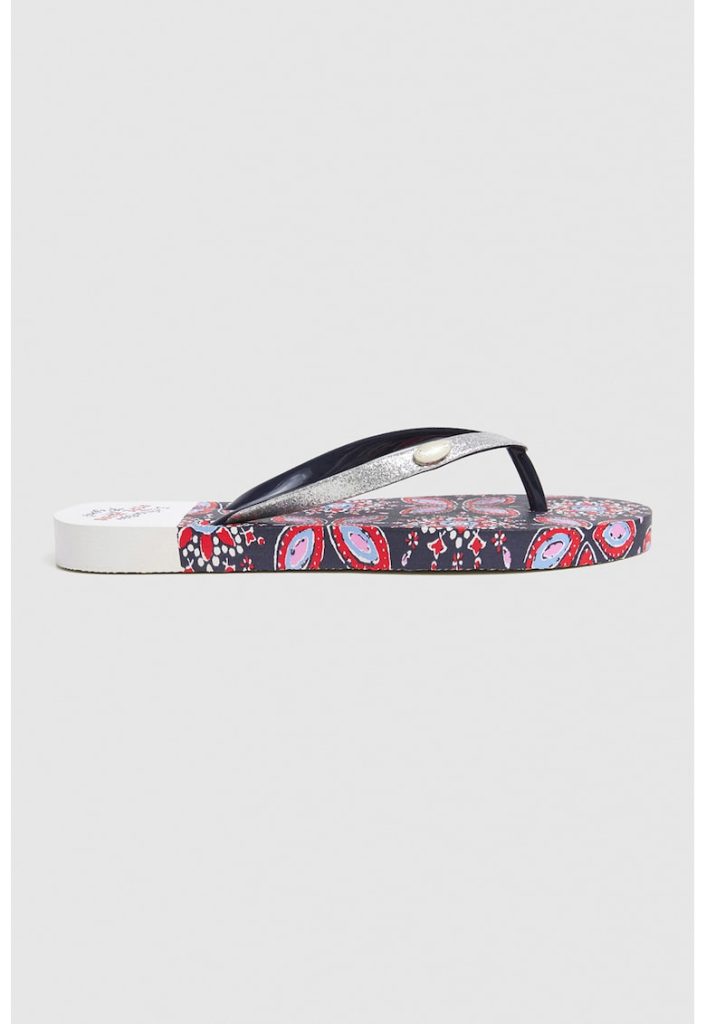 Papuci flip-flop cu logo-FETE/INCALTAMINTE/Papuci-INCALTAMINTE/Papuci