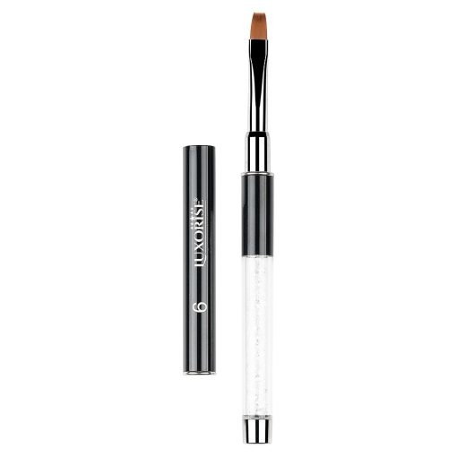 Pensula Unghii Aplicare Gel Nr. 6 Crystal Clear