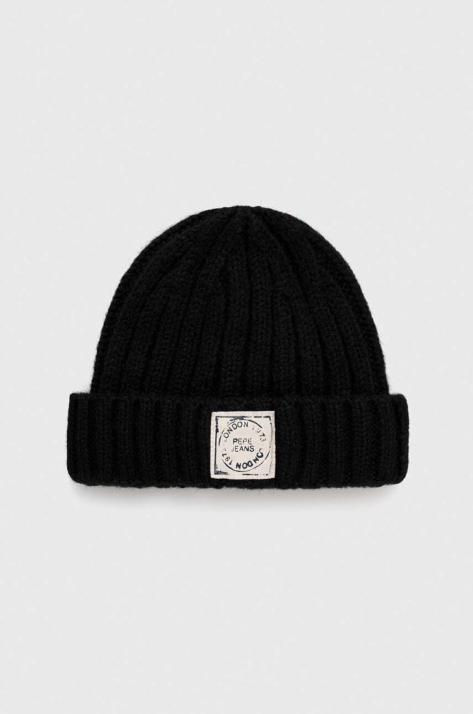 Pepe Jeans caciula copii culoarea negru-Accesorii