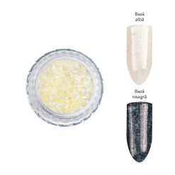 Pigment Unghii Laser Flakes LUXORISE Milky Way 2