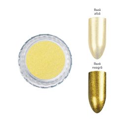 Pigment Unghii Pearl LUXORISE Gold Queen 2