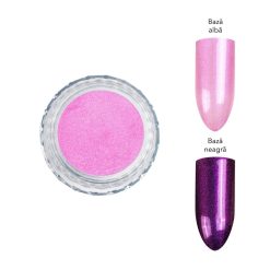 Pigment Unghii Pearl LUXORISE Lovely Fuchsia 2