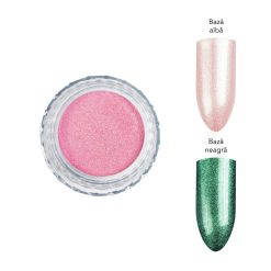 Pigment Unghii Pearl LUXORISE Ruby Pink 1