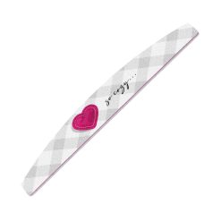 Pila Unghii Semiluna 100/180 SensoPRO Milano - Heart Style #07-Accesorii Unghii > Pile Unghii / Buffer