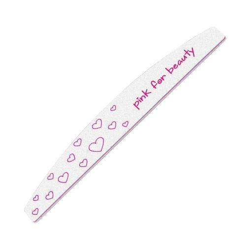 Pila Unghii Semiluna 100/180 SensoPRO Milano - Heart Style #09-Accesorii Unghii > Pile Unghii / Buffer