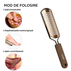 Pila de Calcaie Profesionala cu razuitor Extra Smooth PRO LUXORISE 3