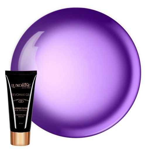 Polygel GlassStyle - REVOMAX GEL LUXORISE Purple Tickle
