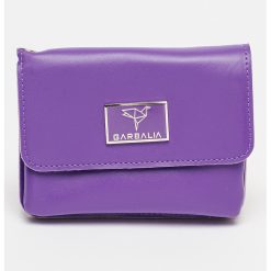 Portofel din piele ecologica cu aplicatie logo-FEMEI/GENTI SI ACCESORII/Portofele si brelocuri-GENTI SI ACCESORII/Portofele si brelocuri