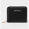 Portofel texturat cu logo metalic-FEMEI/GENTI SI ACCESORII/Portofele si brelocuri-GENTI SI ACCESORII/Portofele si brelocuri