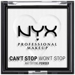 Pudra pentru ten NYX PM Can't Stop Won't Stop Mattifying Powder - 6 g-FEMEI/INGRIJIRE COSMETICA/Produse cosmetice-INGRIJIRE COSMETICA/Produse cosmetice