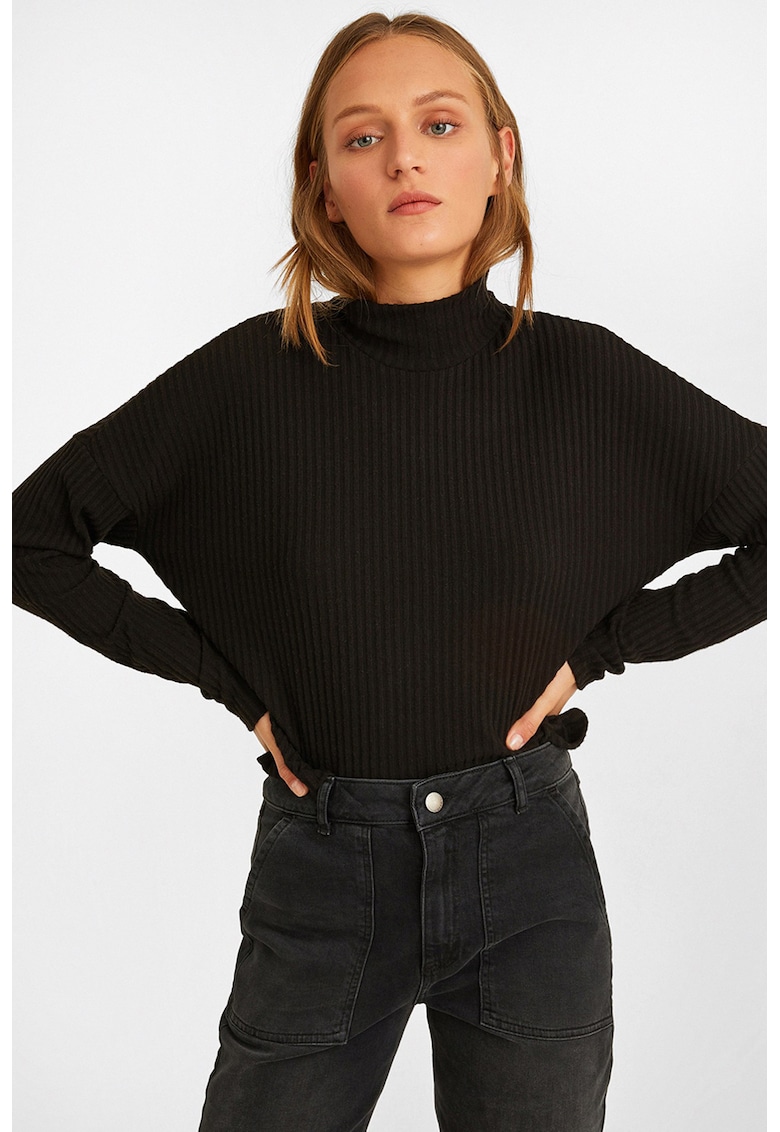 Pulover cu aspect striat-FEMEI/IMBRACAMINTE/Pulovere si cardigane-IMBRACAMINTE/Pulovere si cardigane