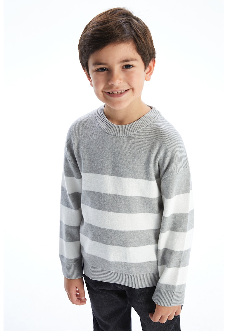 Pulover cu dungi-BAIETI/IMBRACAMINTE/Pulovere si cardigane-IMBRACAMINTE/Pulovere si cardigane