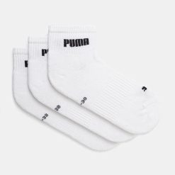 Puma șosete 3-pack culoarea alb