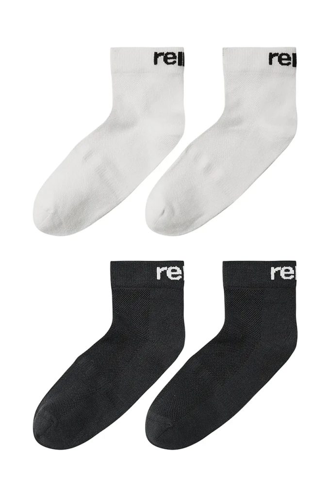 Reima sosete copii Nilkat 2-pack culoarea negru