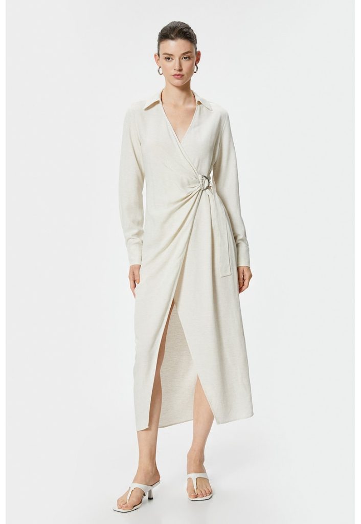 Rochie-camasa lunga cu doua randuri de nasturi-FEMEI/IMBRACAMINTE/Rochii-IMBRACAMINTE/Rochii